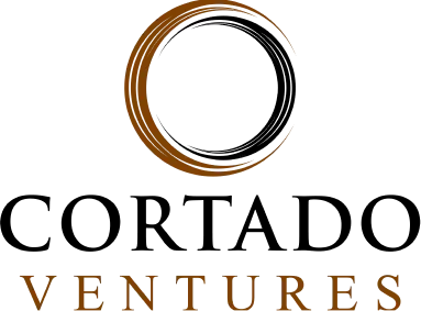 Cortado ventures color white background
