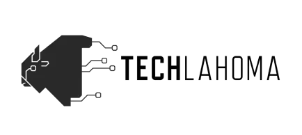 Techlahoma horizontaltext white